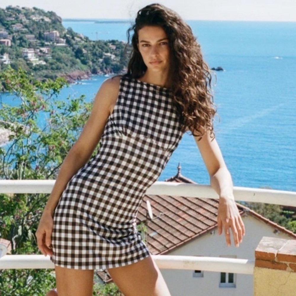 With Jean 'Cassia' Dress